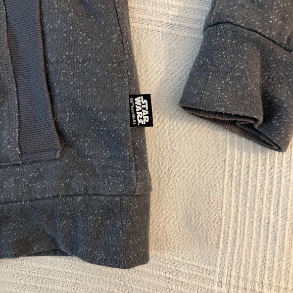 Star Wars Rebel Commander X Wing Sherpa Lined Zip Up Hoodie Disney Store - Picture 6 of 8